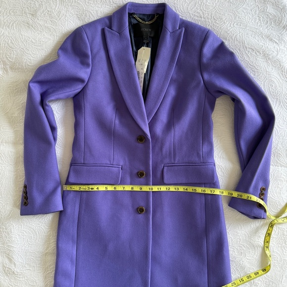 J. Crew Parke Topcoat in Icy Purple - Picture 10 of 10